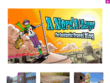 Tablet Screenshot of anerdatlarge.com